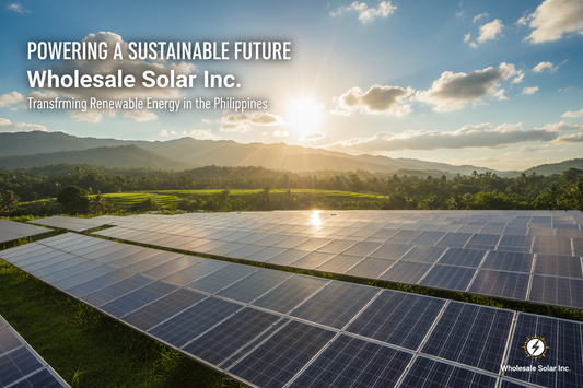 Powering a Sustainable Future: How Wholesale Solar Inc is Transforming Renewable Energy in the Philippines