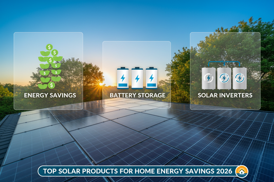 Top Solar Products for Home Energy Savings in 2026